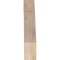 Ekena Millwork 6"W x 24"D x 32"H Balboa Rough Sawn Knee Brace, Douglas Fir BRC06X24X32BOA00RDF - alternate 2